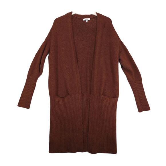 BB Dakota Steve Madden Women's M What's the Stitch Knit Long Cardigan Sweater - Picture 2 of 8